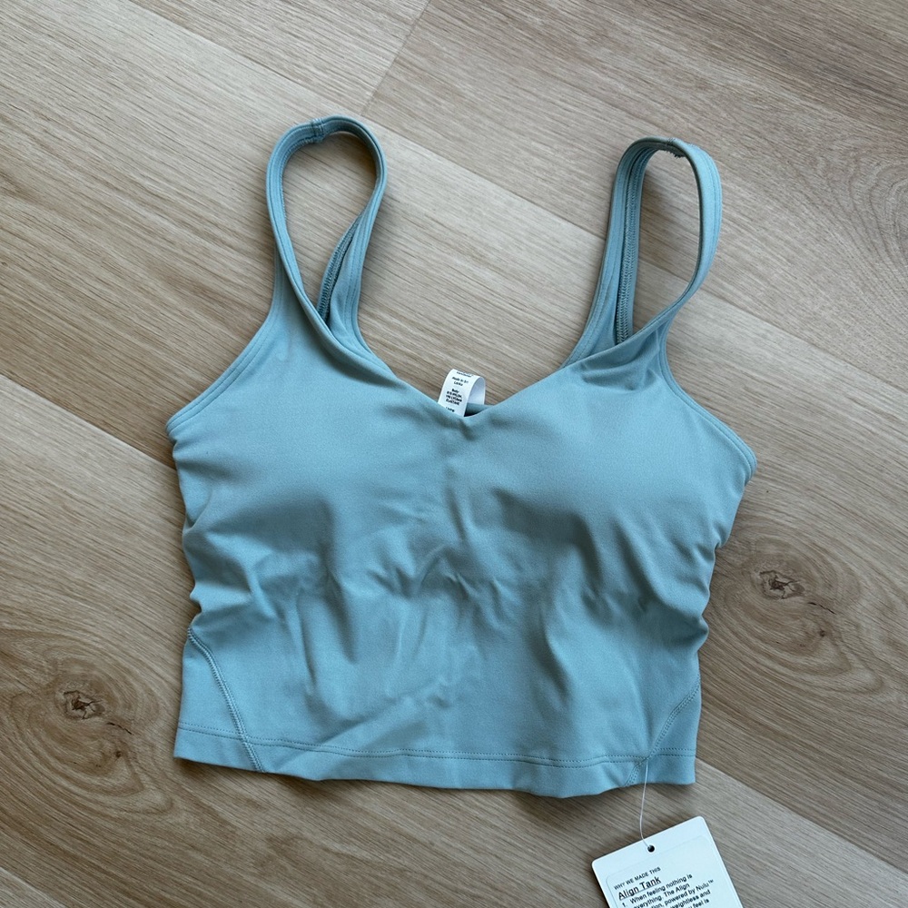 Lululemon Silver Blue Align Tank